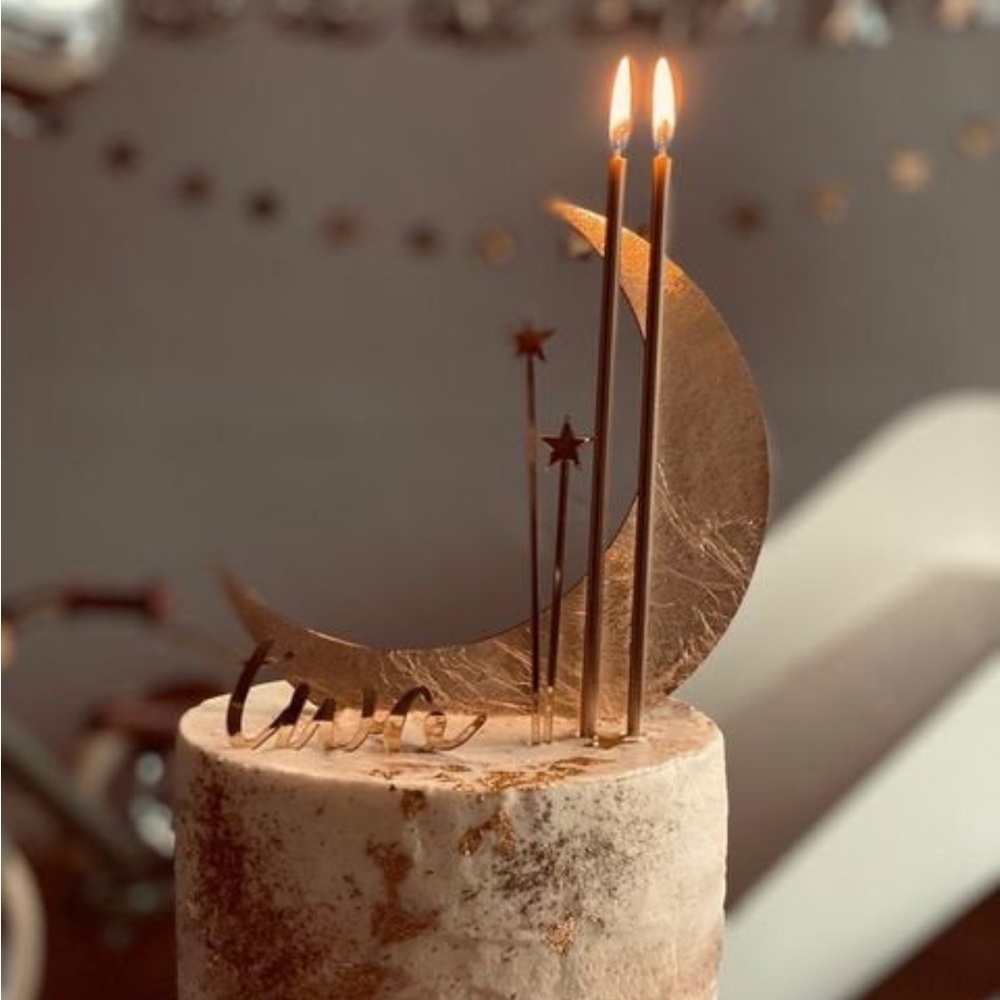Two The Moon two year birthday cake topper 🌙 ✨